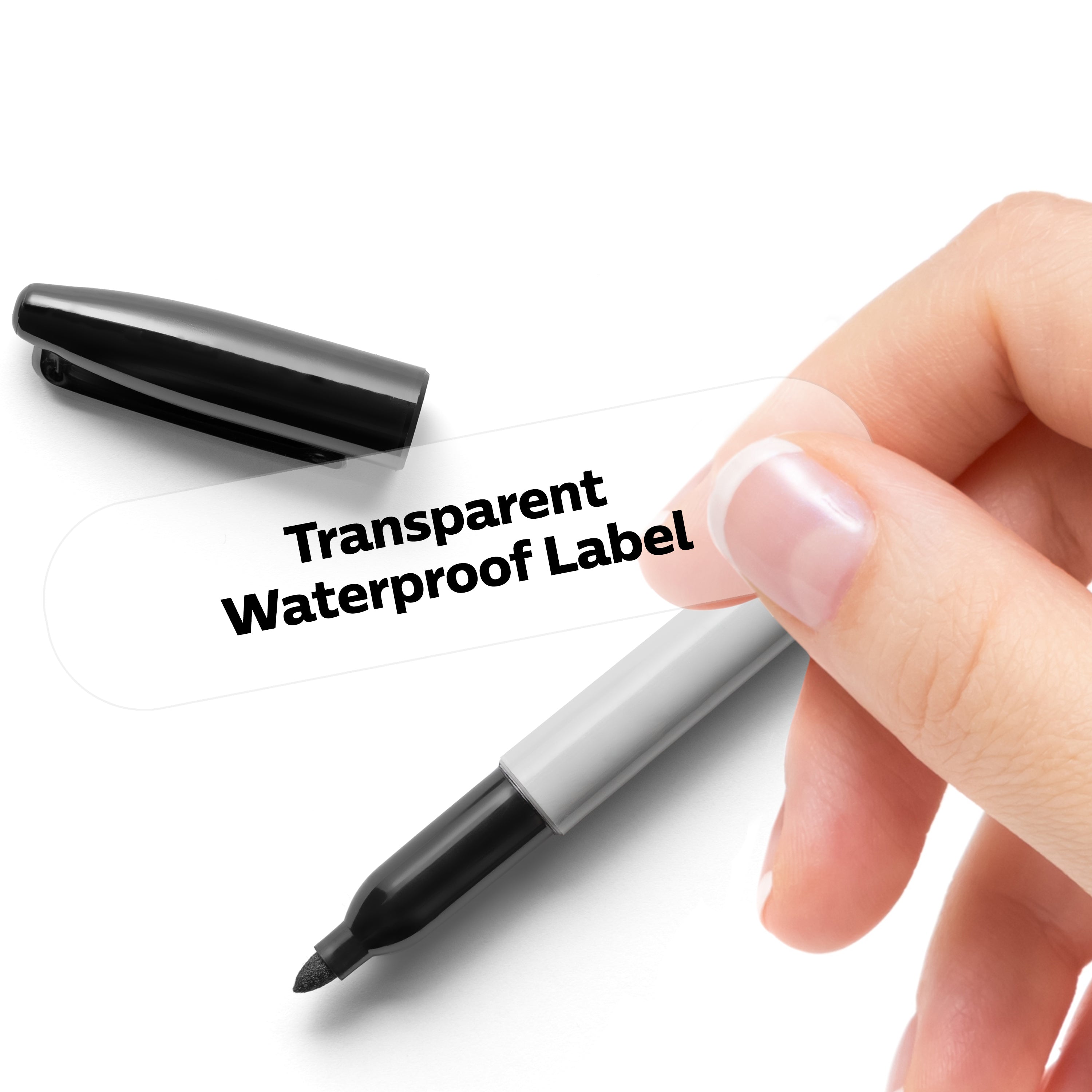 Transparent All-Purpose Labels
