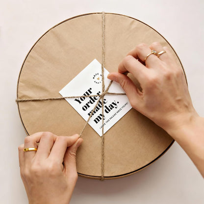 Thank You Cards for Small Business, 100 Bulk Pack, Essential Packaging Supplies &amp; Must-Haves for Customer Appreciation, 3.5x3.5 Thank You Notes for Supporting My Small Business Cards