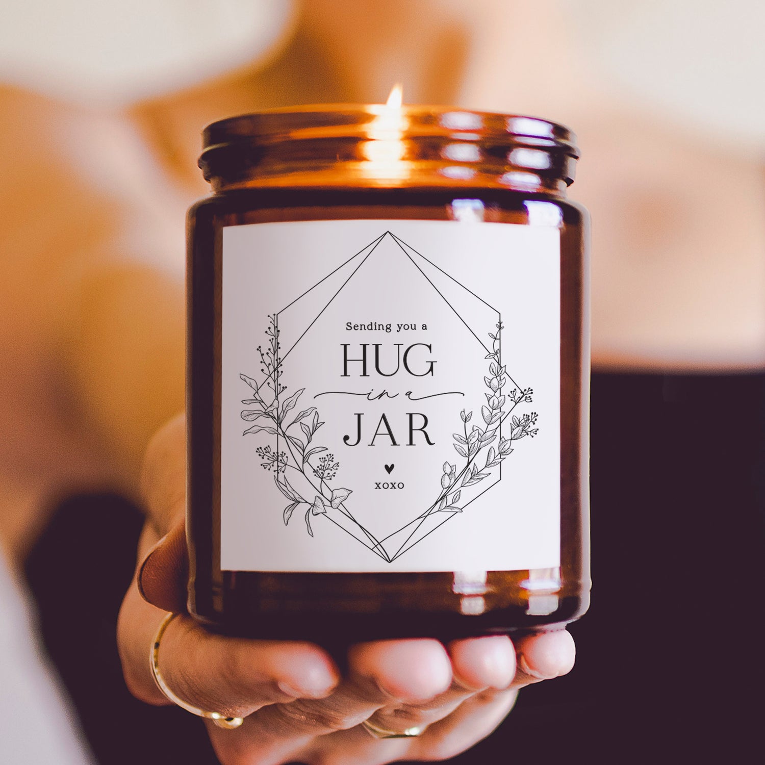 Sending You a Hug in a Jar Candle