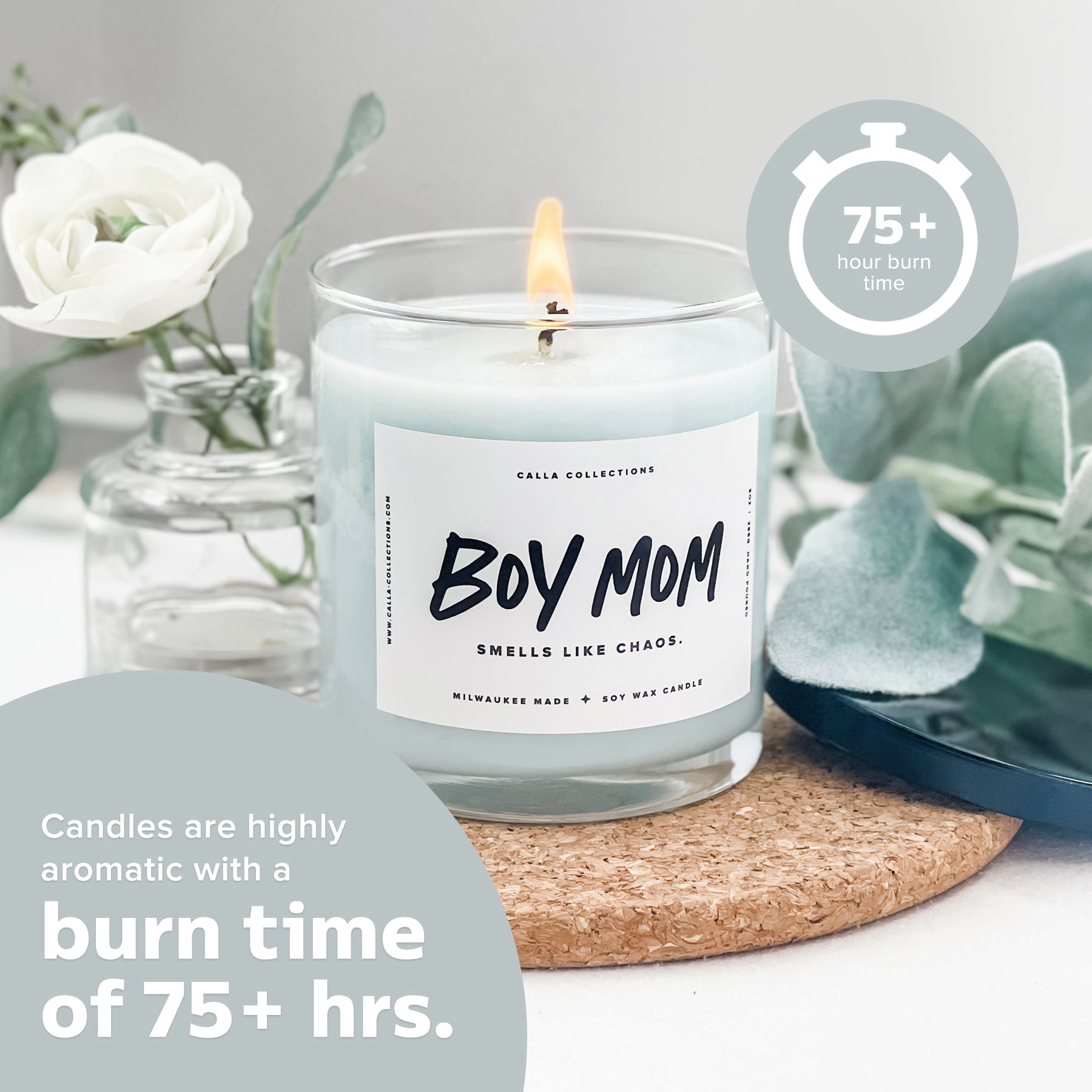 Boy Mom Candle