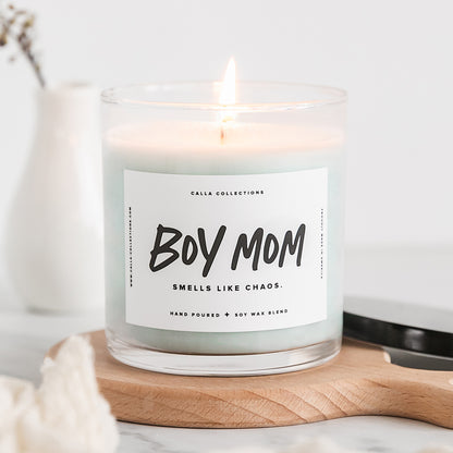 Boy Mom Candle