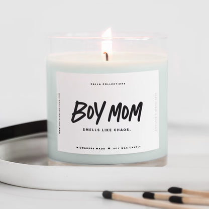 Boy Mom Candle
